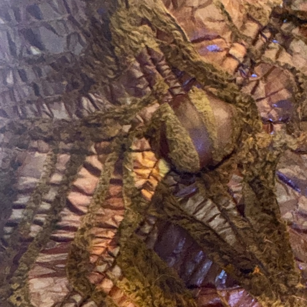 Dream Control Brown And Tan Patterned Cap With St… - image 6